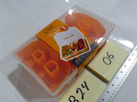 Cook With Color Halloween Snack Box Kids Lunch Container Orange BOO Bento Tray