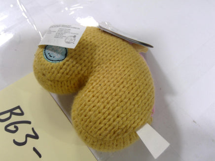 Ami Amis Donut Plush Toy Mini Yellow Pink Frosting Stuffed 3+ Wave 2 New Gift
