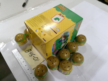 Animal Crossing TOMY Dangler Key Chain Capsule Lot Of 12 Blind Eggs New Sealed