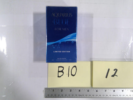 Aquarius Aqua Eau De Toilette 3.4 Oz Mens Cologne Spray Blue Limited Edition New