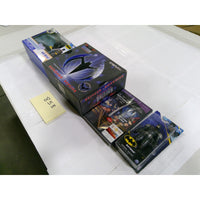 DC Batman Lot Batarang Replica Air Boat Figure DVD Set Black Good Condition