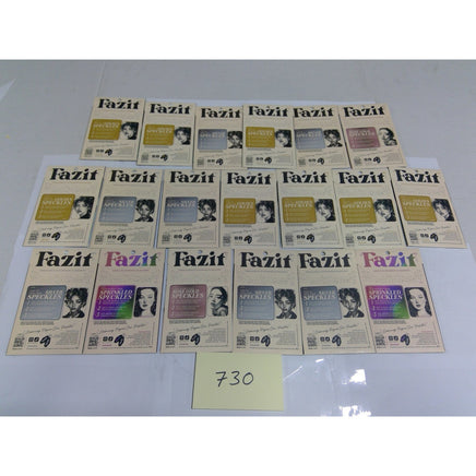 Fazit Makeup Patches Lot 19 Packs Gold Silver Rose Gold Sprinkled Speckles NEW