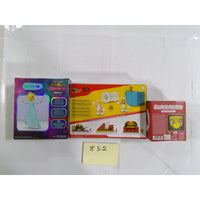 Jakks Super Mario Rosalina Cat Mario Peach Diorama & Block Light New Lot 3pc