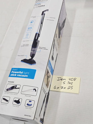BLACK+DECKER Powerseries Flex 3-in-1 Corded Stick Vacuum 600W HEPA Lightweight