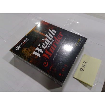 Hunt A Killer A Wealth of Murder Game Unisex OS Black New Immersive Mystery