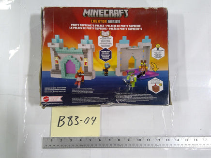 Minecraft Creator Series Party Supreme's Palace Playset Mattel Boxed Toy 6+ Kids