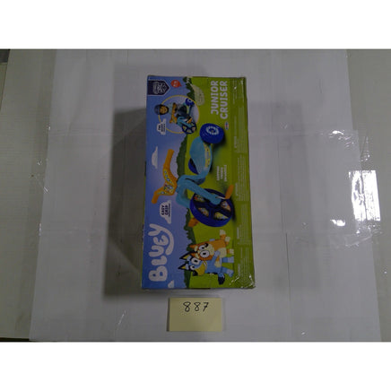 Bluey Junior Cruiser Fly Wheels Tricycle Toddler 10" Blue New Damaged Box
