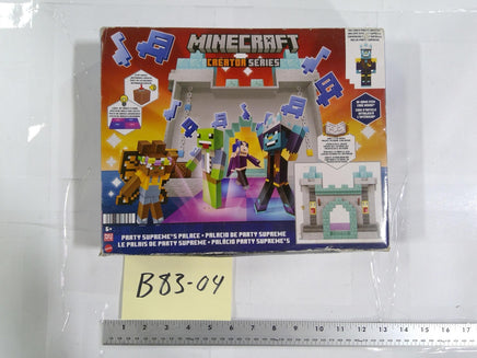 Minecraft Creator Series Party Supreme's Palace Playset Mattel Boxed Toy 6+ Kids