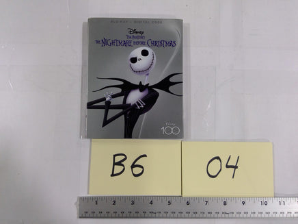 Disney Nightmare Before Christmas Blu-ray Digital Code Sing-Along Disney 100