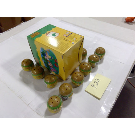 TOMY Animal Crossing Blind Bag Hangers Set of 12 New Sealed Capsules Brown Green