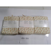 Room Essentials Sheet Set Twin XL Tan Pink Ikat Microfiber NEW 3pc Bedding