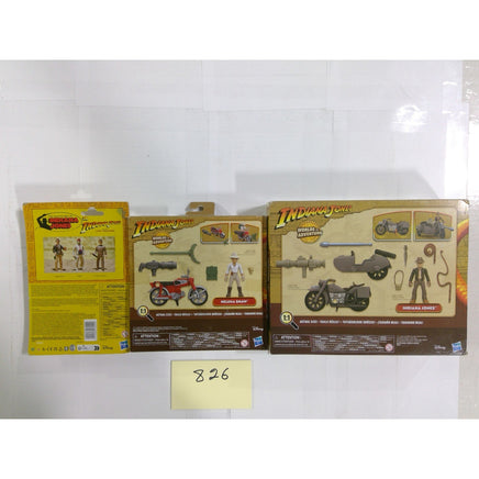 Hasbro Indiana Jones Action Figure Lot 3pc Worlds of Adventure Sallah New NIB