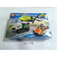 LEGO City Airplane Service Truck & Hovercraft Remix 60505 990 Pcs New Sealed