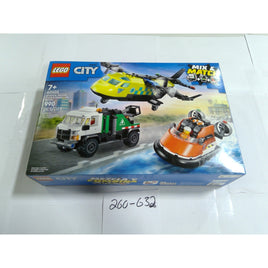LEGO City Airplane Service Truck & Hovercraft Remix 60505 990 Pcs New Sealed
