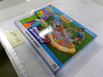 Zuru Bunch O Balloons Water Slide Wipeout 16ft Toy Set 5-12 Neon Splash New
