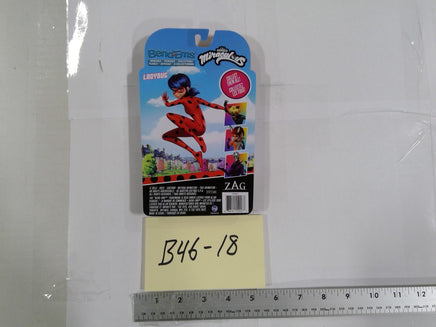 BendEms Miraculous Ladybug Action Figure 5in Bendable Poseable Toy New On Card