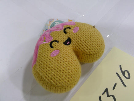 Ami Amis Donut Plush Toy Mini Yellow Pink Frosting Stuffed 3+ Wave 2 New Gift