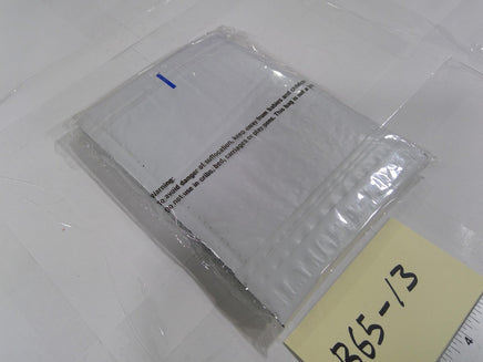 Bazic Self-Seal Poly Bubble Mailer #0 6x9.25 White 4 Pack Shipping Envelopes