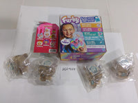 Hasbro Furby Rainbow Interactive Toy Plush Bear Toys Doll Lip Gloss Lot New Set