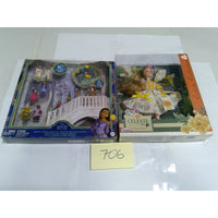 Disney Wish Kingdom of Rosas Character Set Mattel Multi New Figurine Bundle