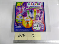Crayola Marker Workshop Make Your Own Markers Kit 6+ STEAM Activity Toy New