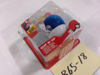 Pokemon Lola Clip 'N' Go Great Ball Action Figure Jazwares Toy White Blue