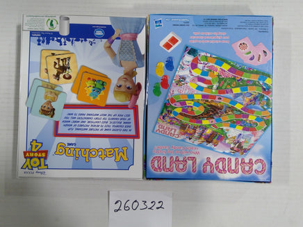 Hasbro Candy Land Toy Story 4 Matching Family Board Game Lot New Sealed