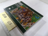 Tiger And Tots 1000 Piece Jigsaw Puzzle New Sealed Big Cat Art Page Multicolor