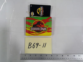 Jurassic Park Wallet Mens Bifold Multicolor Dilophosaurus Faux Leather Movie