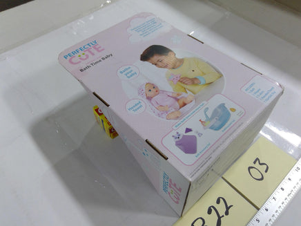 Perfectly Cute Bath Time Baby 14in Baby Doll Towel Set New In Box Pretend Play