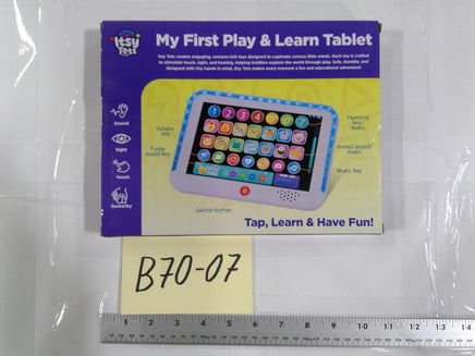 Itsy Tots My First Play & Learn Tablet 18m+ Kids Toy Animal Sounds Music New
