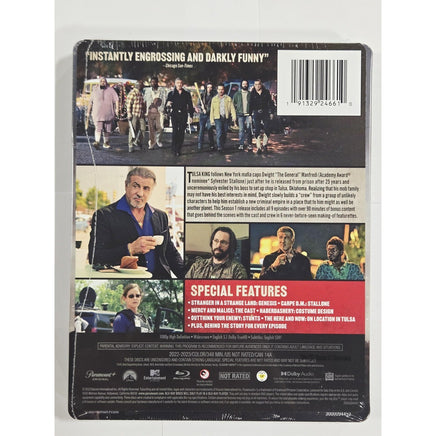Tulsa King Season 1 Blu-ray Steelbook New Sealed Sylvester Stallone Crime Drama