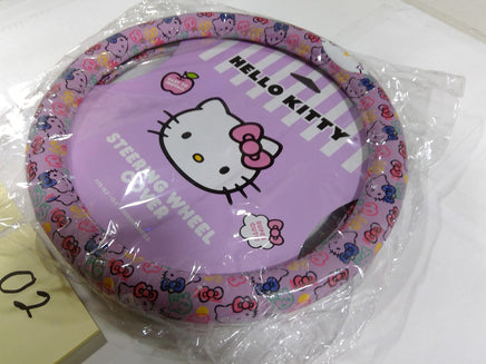 Hello Kitty Pink Steering Wheel Cover 14.5-15.5 In Easy Install Car Truck SUV