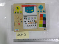 Chuckle & Roar Wooden Stamp Set 47pc 50 Page Activity Book 4+ Kids Toy New