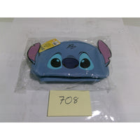 Disney Lilo & Stitch Makeup Bag Unisex OS Blue NEW Character Cosmetic Pouch