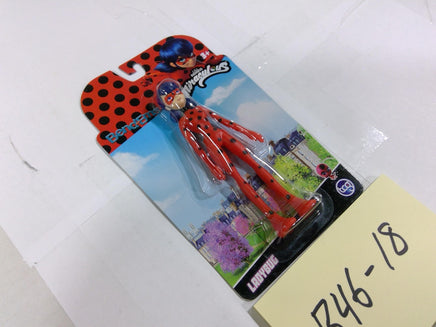 BendEms Miraculous Ladybug Action Figure 5in Bendable Poseable Toy New On Card