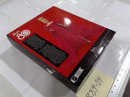 Barbie 80th Anniversary Mattel Signature 11in Fashion Doll New In Box Red Gown