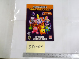 Minecraft Dungeons Official Sticker Book Random House Kids Activity Mojang Book
