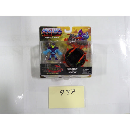 Mattel MOTU Eternia Minis Skeletor and Roton Kids OS Purple New Action Figure