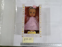 FAO Schwarz FAO Baby Cuddle Doll 12in Pink Dress New In Box FAO Gift Toy