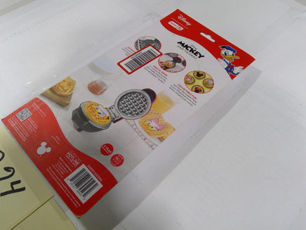 Disney Dash Donald & Daisy Removable Mini Waffle Plates Set Of 2 Gray Metal