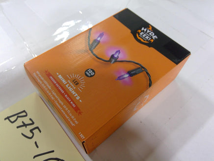Hyde And Eek! Boutique LED Mini Lights 100ct Purple Halloween String Lights