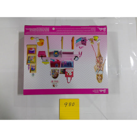Barbie Pet Boutique Playset Doll 25+ Accessories Pink New Grooming Station Shop