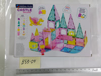 Magna-Tiles Castledlx MicroMags 48 Piece Castle Magnetic Building Set 3+ New