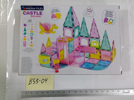 Magna-Tiles Castledlx MicroMags 48 Piece Castle Magnetic Building Set 3+ New