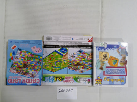 Hasbro Candy Land Chutes Ladders Toy Story 4 Family Game Lot 3 New Sealed