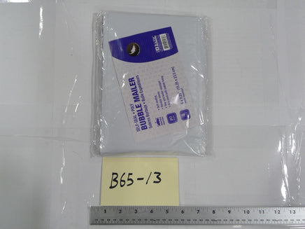 Bazic Self-Seal Poly Bubble Mailer #0 6x9.25 White 4 Pack Shipping Envelopes