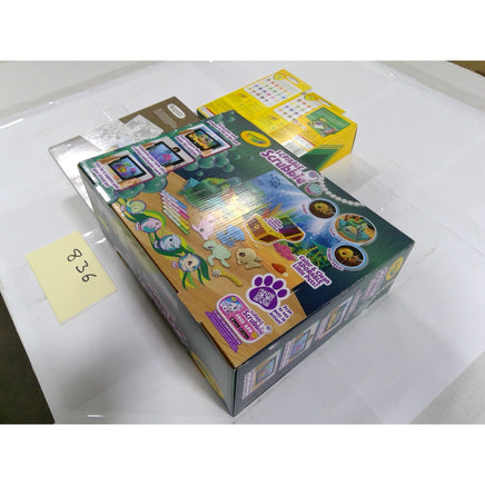 Crayola Scribble Scrubbie Ocean Pets Lagoon Art Bundle New Pencils Crayons Book