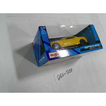 Maisto 2017 Chevrolet Camaro ZL1 Kids 1:24 Yellow New Special Edition Diecast