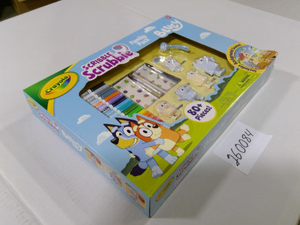 Crayola Scribble Scrubbie Bluey Family Pack 80+ Pc Washable Markers Set New